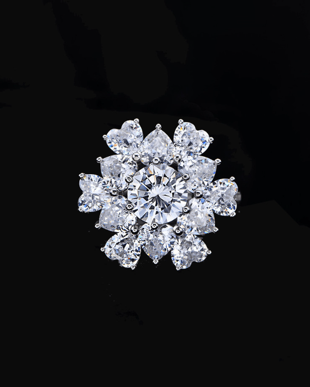 High Carbon Diamond Luxury Band Ring-Ring-Krush Kandy, Women's Online Fashion Boutique Located in Phoenix, Arizona (Scottsdale Area)