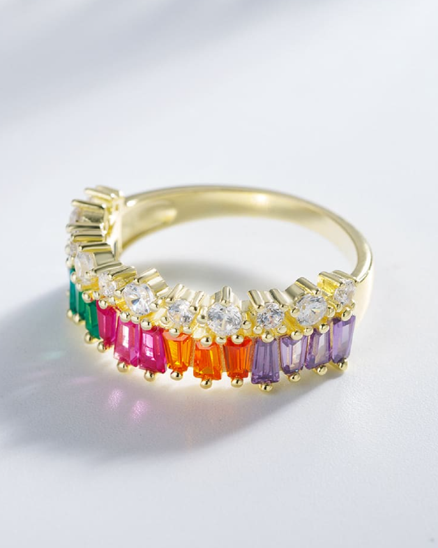 Geometric Dainty Band Ring-Ring-Krush Kandy, Women's Online Fashion Boutique Located in Phoenix, Arizona (Scottsdale Area)