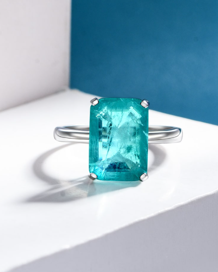 High Carbon Diamond Geometric Luxury Band Ring-Rings-Krush Kandy, Women's Online Fashion Boutique Located in Phoenix, Arizona (Scottsdale Area)