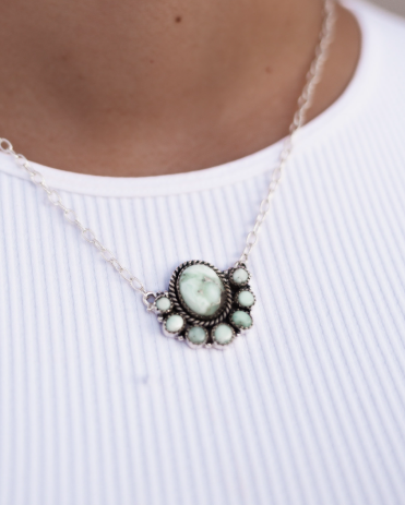 Paloma's Blissful Cluster Necklace-Necklaces-Krush Kandy, Women's Online Fashion Boutique Located in Phoenix, Arizona (Scottsdale Area)
