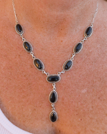 Krush Classic Stones Lariat Necklaces-Necklaces-Krush Kandy, Women's Online Fashion Boutique Located in Phoenix, Arizona (Scottsdale Area)