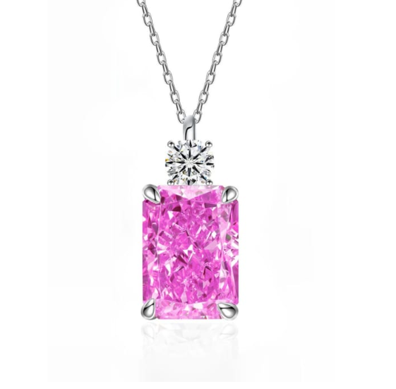 High Carbon Diamond Geometric Lux Necklace-Necklaces-Krush Kandy, Women's Online Fashion Boutique Located in Phoenix, Arizona (Scottsdale Area)