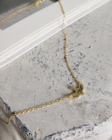 Free Bird Minimalist Necklace-Necklaces-Krush Kandy, Women's Online Fashion Boutique Located in Phoenix, Arizona (Scottsdale Area)