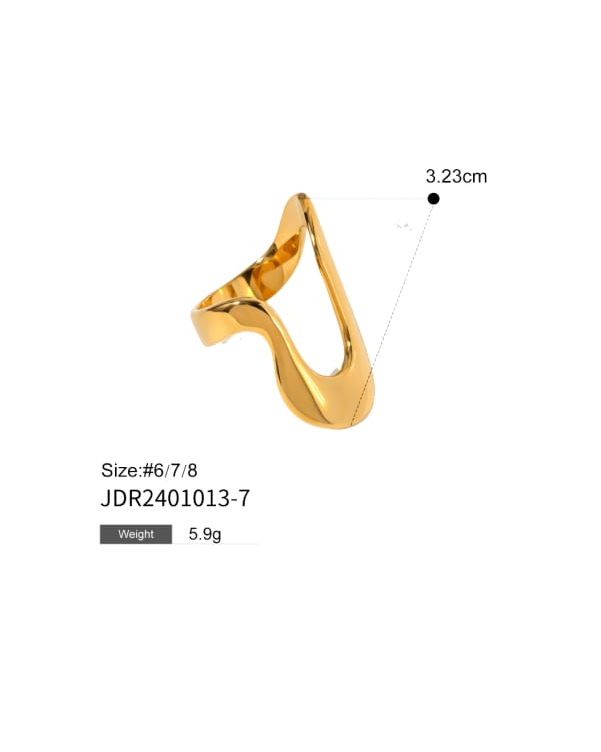 Stainless Steel Minimalist Ring-Jewelry-Krush Kandy, Women's Online Fashion Boutique Located in Phoenix, Arizona (Scottsdale Area)