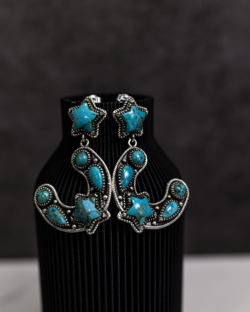 Hang Loose Horseshoe Drop Earrings-Stud Earrings-Krush Kandy, Women's Online Fashion Boutique Located in Phoenix, Arizona (Scottsdale Area)