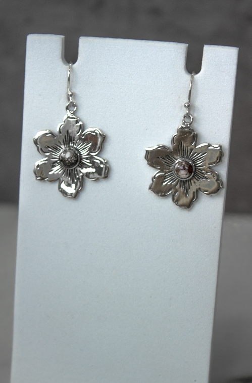 Dangle Summertime Flora Earrings-Drop Earrings-Krush Kandy, Women's Online Fashion Boutique Located in Phoenix, Arizona (Scottsdale Area)