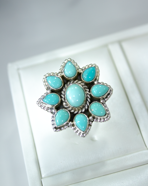 Sunflower Fields Stone Rings | Krush Exclusive-Cluster Rings-Krush Kandy, Women's Online Fashion Boutique Located in Phoenix, Arizona (Scottsdale Area)