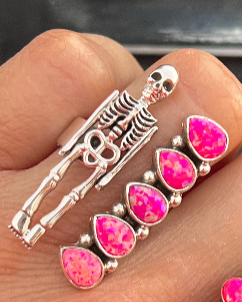 Turned To Stone Skeleton Ring | PREORDER NOW OPEN-Cluster Rings-Krush Kandy, Women's Online Fashion Boutique Located in Phoenix, Arizona (Scottsdale Area)