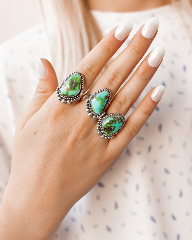 Stone Slab Rings-Rings-Krush Kandy, Women's Online Fashion Boutique Located in Phoenix, Arizona (Scottsdale Area)