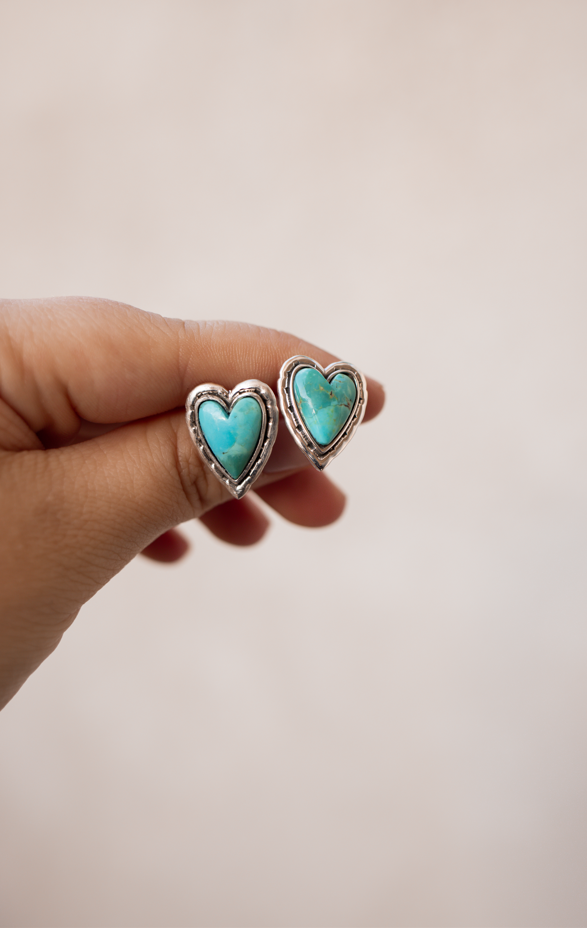 Sweetheart Stone Collection-Stud Earrings-Krush Kandy, Women's Online Fashion Boutique Located in Phoenix, Arizona (Scottsdale Area)