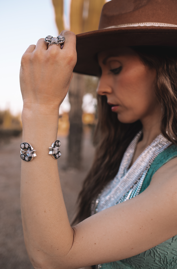 Horseshoe Haven Cuff-Chain Bracelets-Krush Kandy, Women's Online Fashion Boutique Located in Phoenix, Arizona (Scottsdale Area)