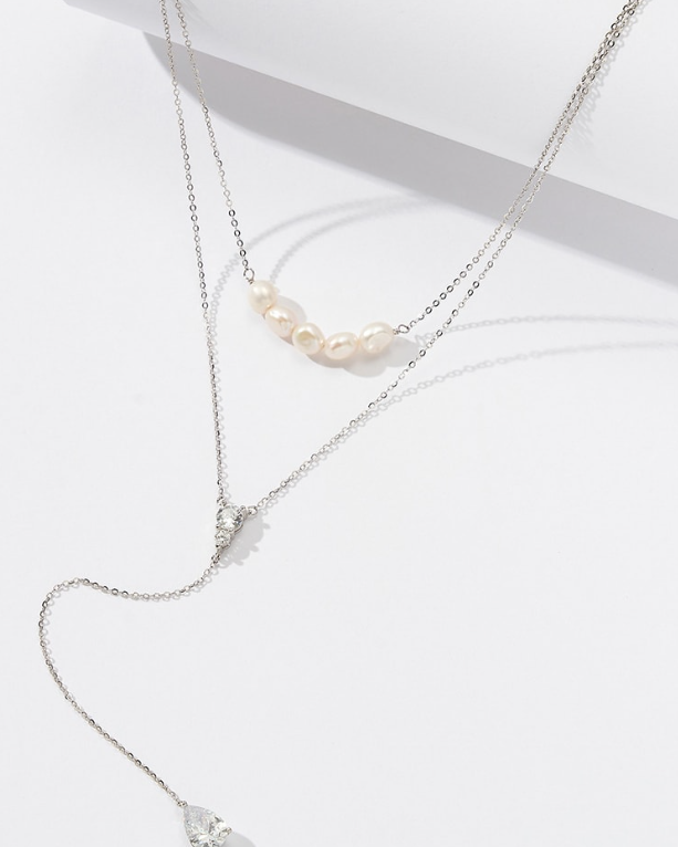 Minimalist Multi Strand Necklace-Necklaces-Krush Kandy, Women's Online Fashion Boutique Located in Phoenix, Arizona (Scottsdale Area)