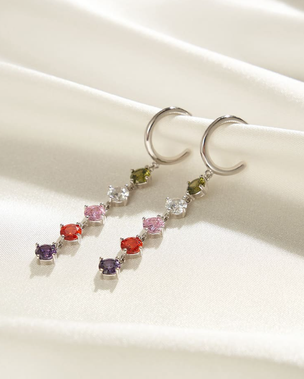 Geometric Dainty Drop Earrings-Earrings-Krush Kandy, Women's Online Fashion Boutique Located in Phoenix, Arizona (Scottsdale Area)