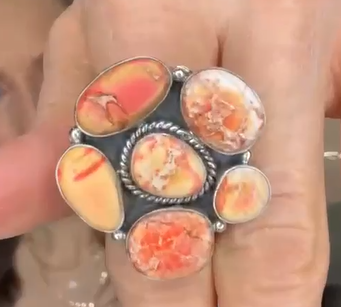 Desert Heat Jasper Cluster Rings MADE TO ORDER-Rings-Krush Kandy, Women's Online Fashion Boutique Located in Phoenix, Arizona (Scottsdale Area)