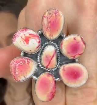 Desert Heat Jasper Cluster Rings MADE TO ORDER-Rings-Krush Kandy, Women's Online Fashion Boutique Located in Phoenix, Arizona (Scottsdale Area)