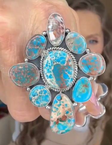 Desert Heat Jasper Cluster Rings MADE TO ORDER-Rings-Krush Kandy, Women's Online Fashion Boutique Located in Phoenix, Arizona (Scottsdale Area)