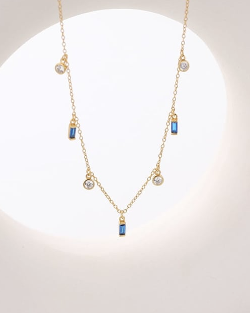 Vintage Geometric Necklace-Necklaces-Krush Kandy, Women's Online Fashion Boutique Located in Phoenix, Arizona (Scottsdale Area)