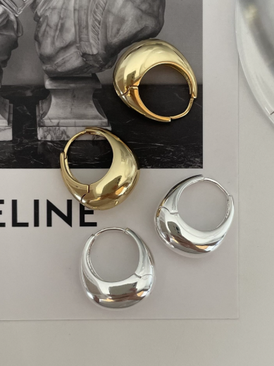 Vintage Huggie Earrings-Earrings-Krush Kandy, Women's Online Fashion Boutique Located in Phoenix, Arizona (Scottsdale Area)