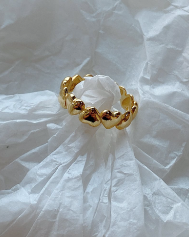 Smooth Heart Ring-Rings-Krush Kandy, Women's Online Fashion Boutique Located in Phoenix, Arizona (Scottsdale Area)