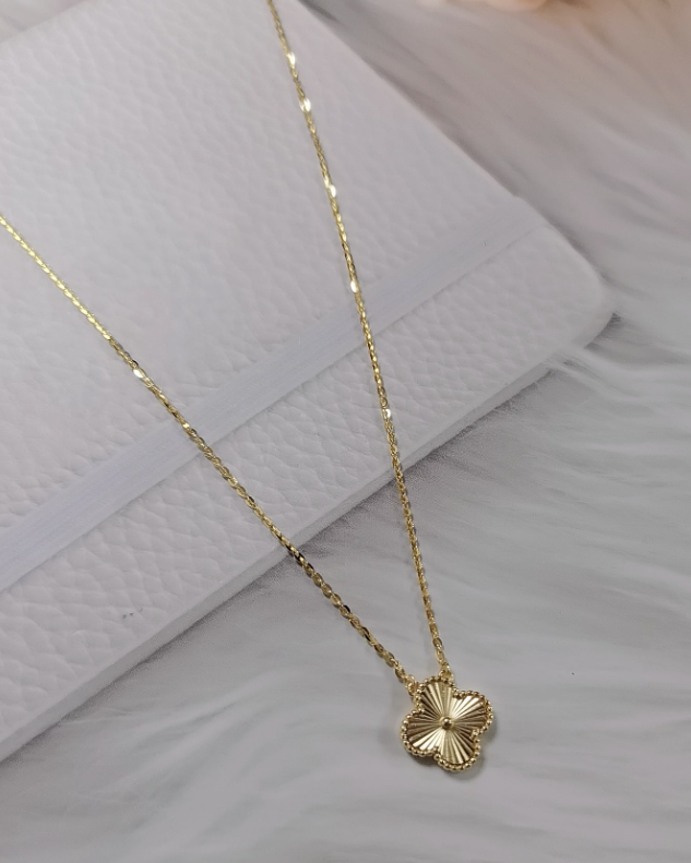 Dainty Clover Necklace-Necklaces-Krush Kandy, Women's Online Fashion Boutique Located in Phoenix, Arizona (Scottsdale Area)