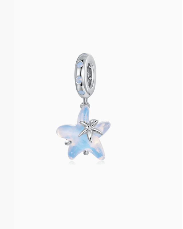 Sterling Silver Sea Star Minimalist Charm-Jewelry-Krush Kandy, Women's Online Fashion Boutique Located in Phoenix, Arizona (Scottsdale Area)