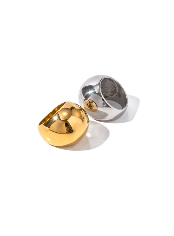Be Bold Stainless Steel Rings-Jewelry-Krush Kandy, Women's Online Fashion Boutique Located in Phoenix, Arizona (Scottsdale Area)