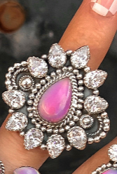 Krystal and Opal Cluster Rings PREORDER-Cluster Rings-Krush Kandy, Women's Online Fashion Boutique Located in Phoenix, Arizona (Scottsdale Area)