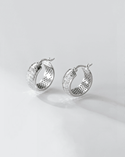 Geometric Minimalist Hoop Earring-Jewelry-Krush Kandy, Women's Online Fashion Boutique Located in Phoenix, Arizona (Scottsdale Area)