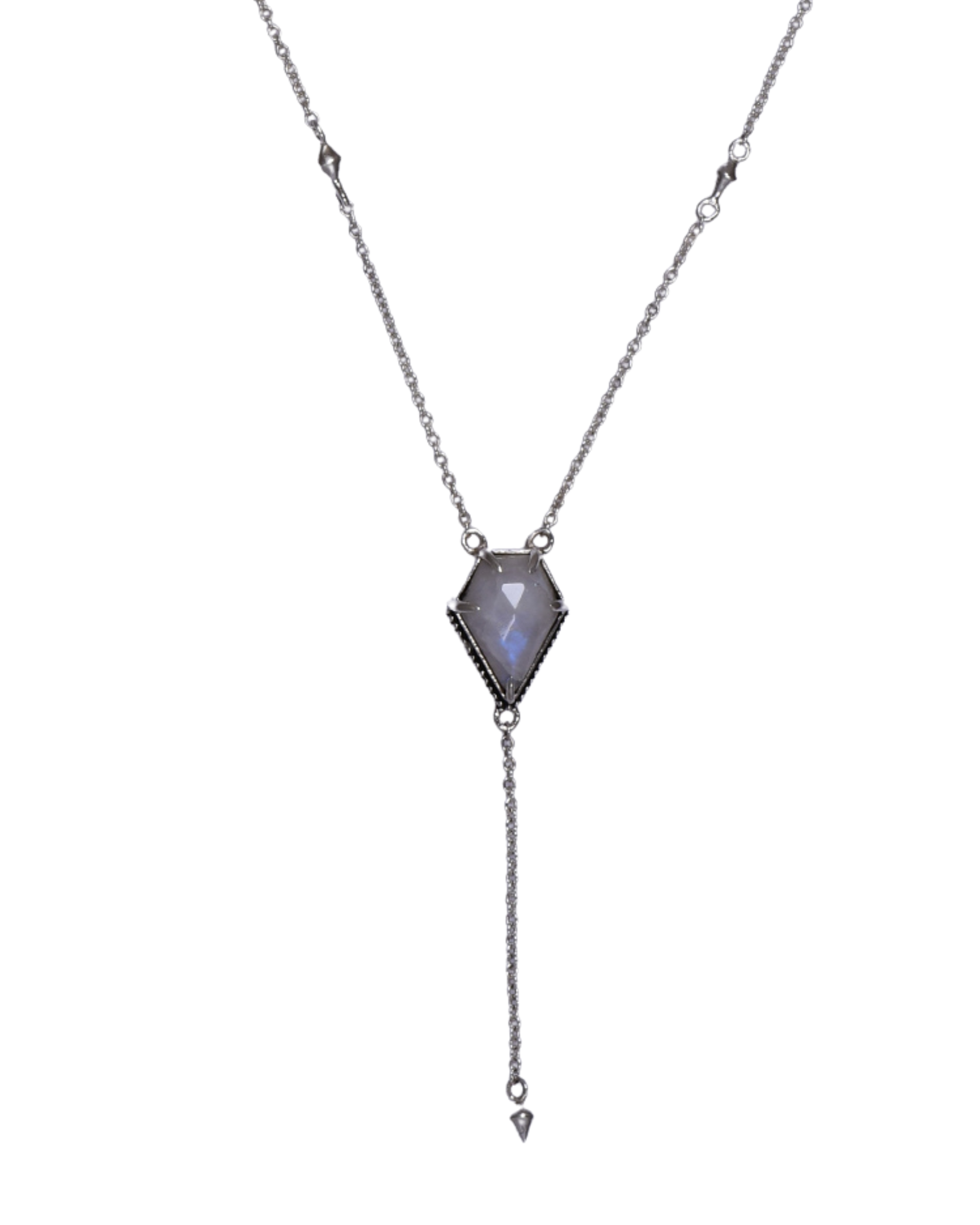 Victoria's Lariat Stone Slab Necklace-Necklaces-Krush Kandy, Women's Online Fashion Boutique Located in Phoenix, Arizona (Scottsdale Area)