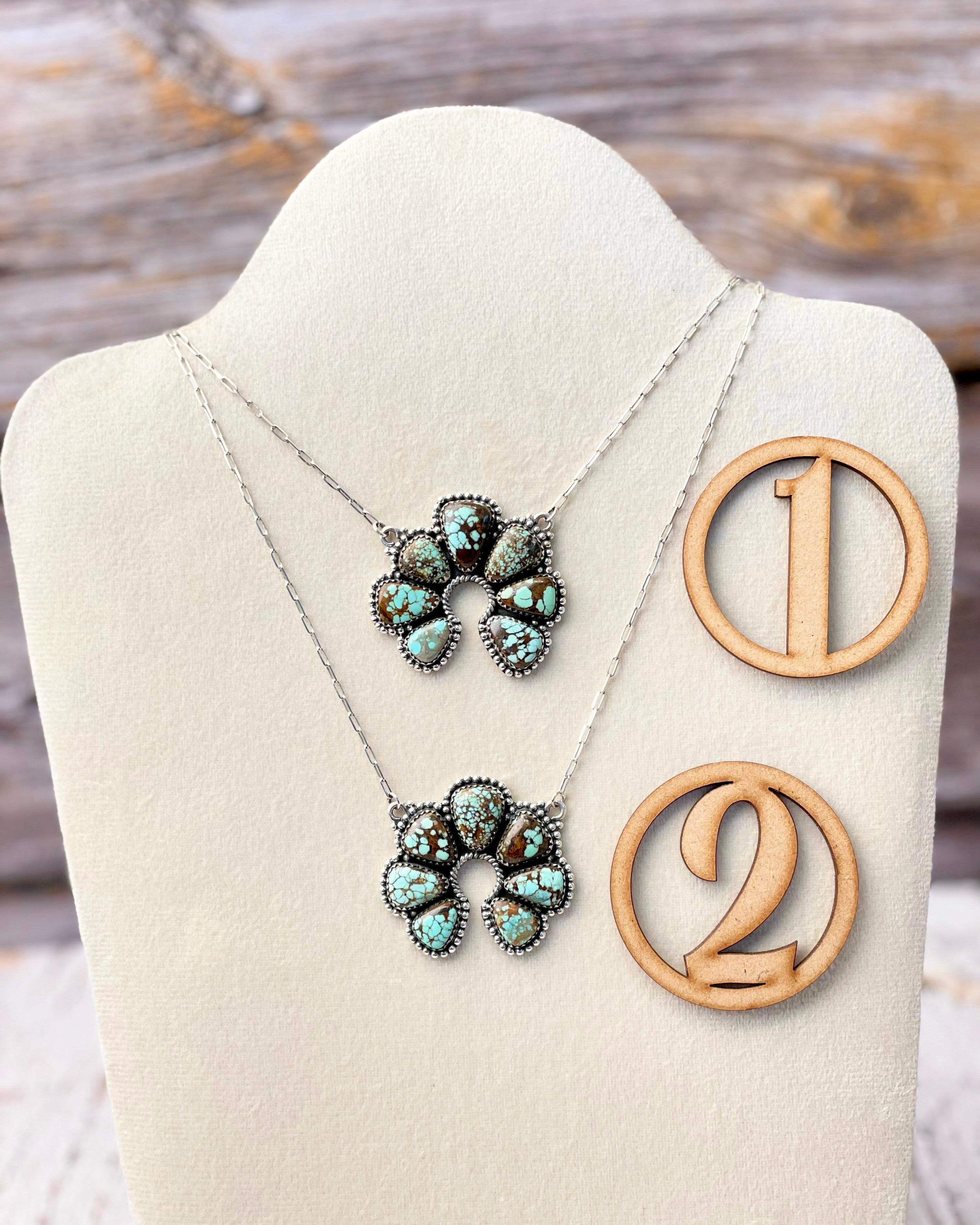 Mine 8 Horseshoe Necklaces-Necklaces-Krush Kandy, Women's Online Fashion Boutique Located in Phoenix, Arizona (Scottsdale Area)