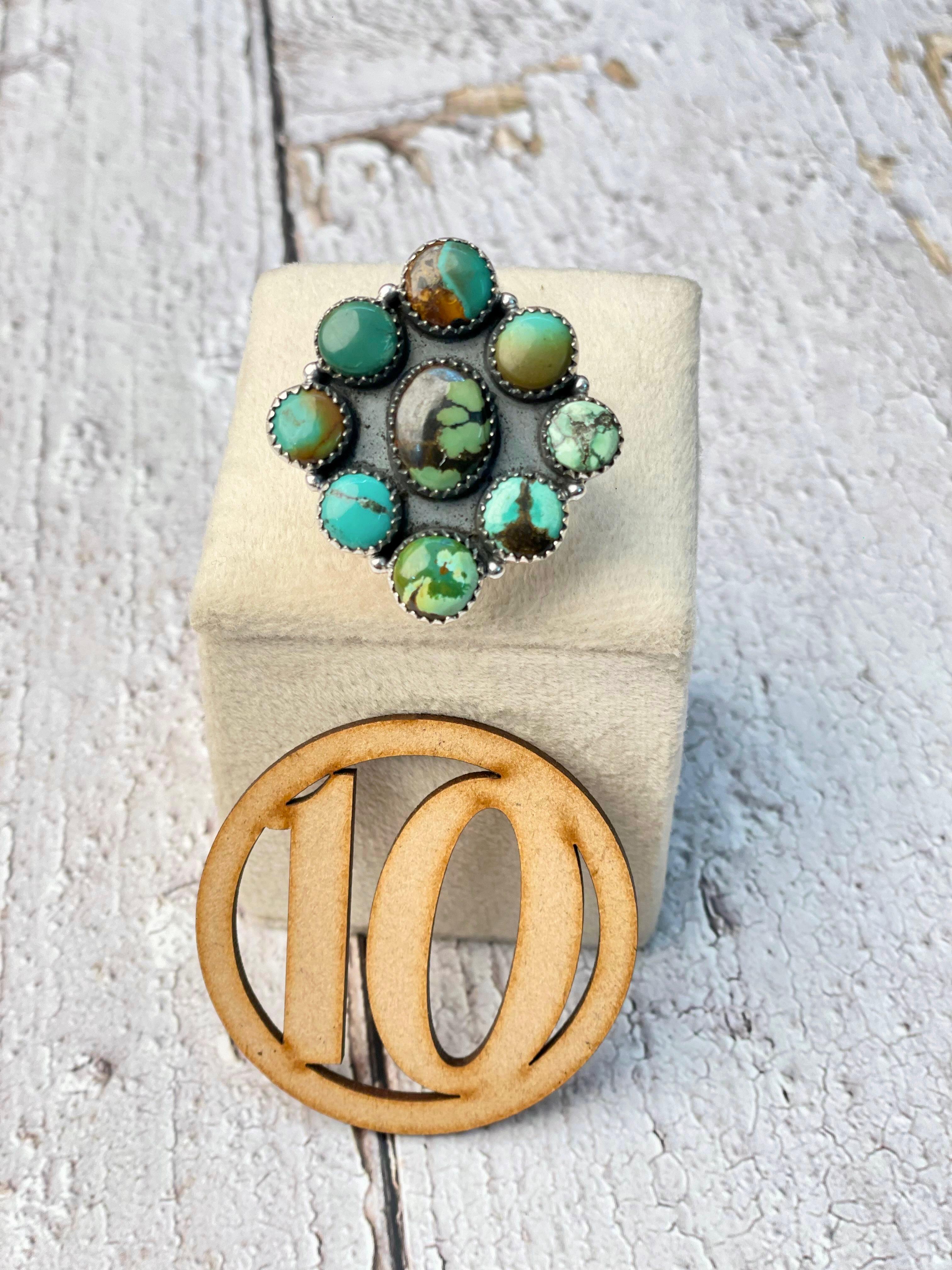 Desert Bloom Hubei Cluster Rings-Ring Sizers-Krush Kandy, Women's Online Fashion Boutique Located in Phoenix, Arizona (Scottsdale Area)