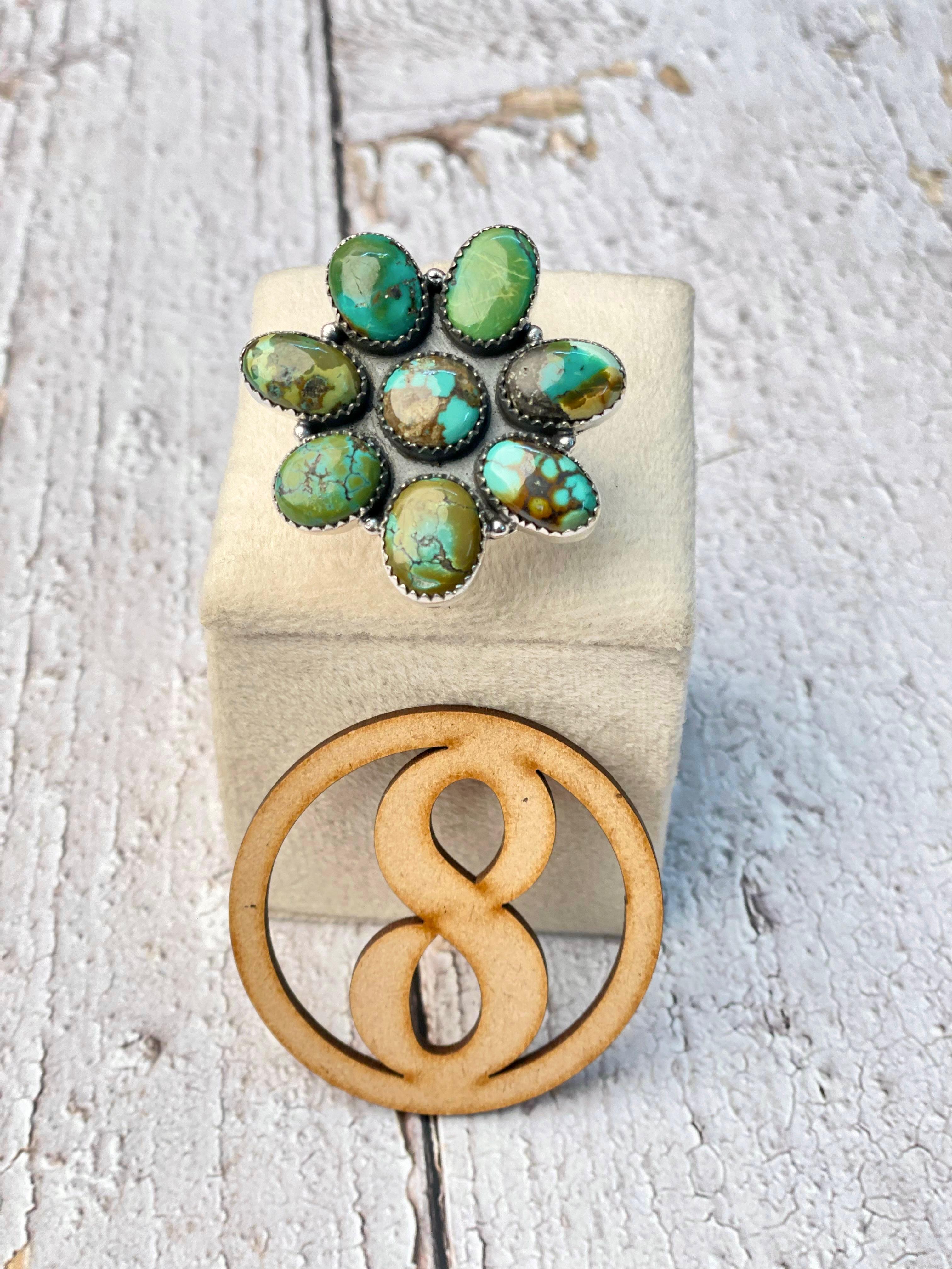 Desert Bloom Hubei Cluster Rings-Ring Sizers-Krush Kandy, Women's Online Fashion Boutique Located in Phoenix, Arizona (Scottsdale Area)