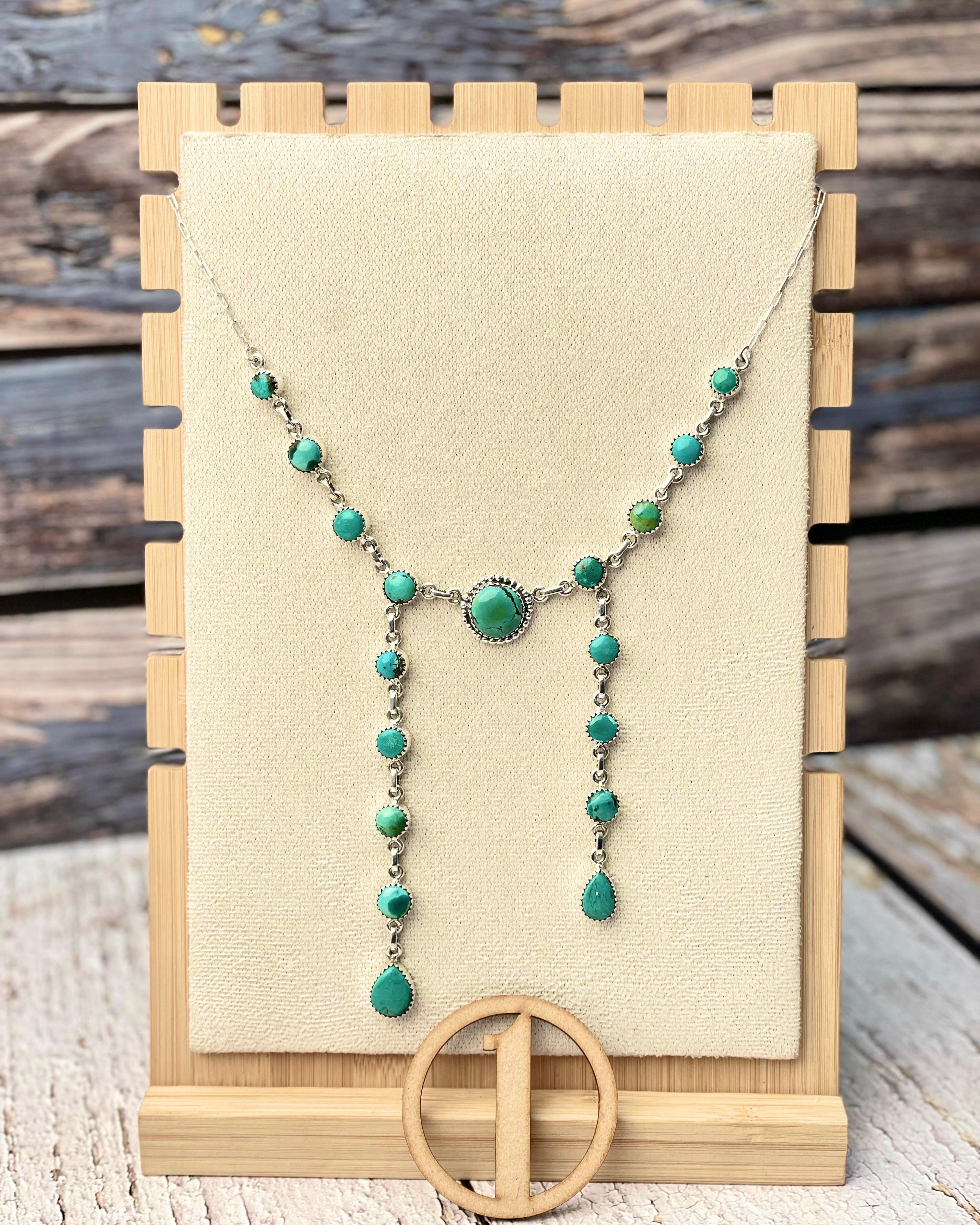 Darlin' Desert Turquoise Necklace-Necklaces-Krush Kandy, Women's Online Fashion Boutique Located in Phoenix, Arizona (Scottsdale Area)