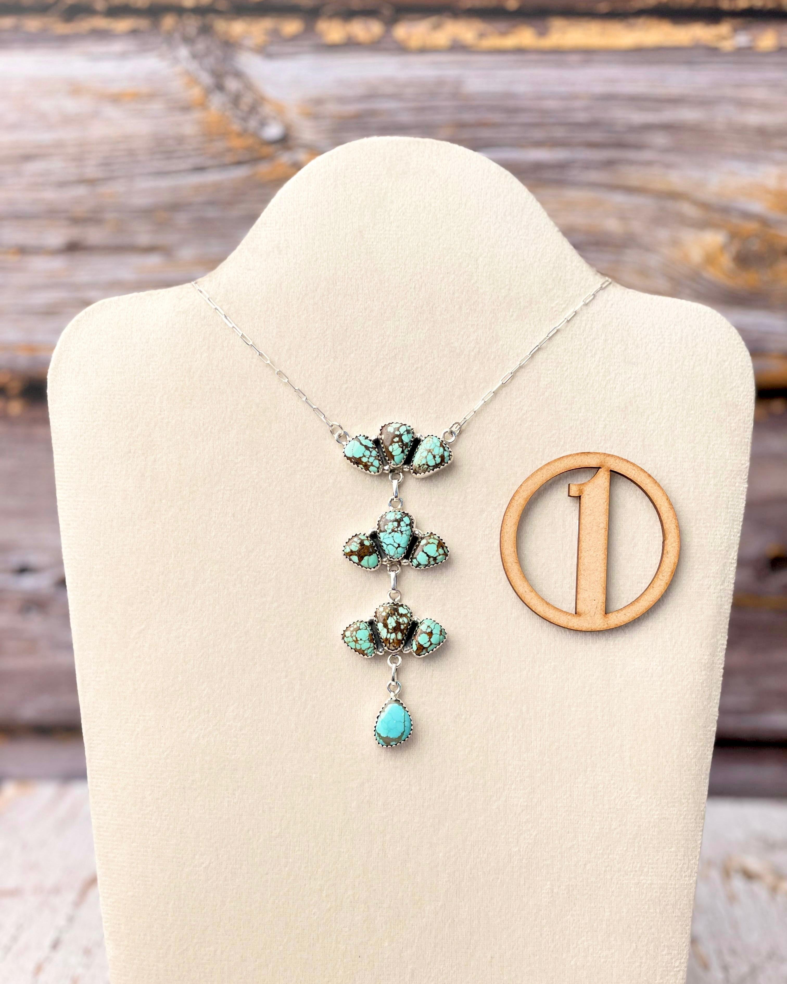 Mine 8 Cluster Necklaces-Necklaces-Krush Kandy, Women's Online Fashion Boutique Located in Phoenix, Arizona (Scottsdale Area)