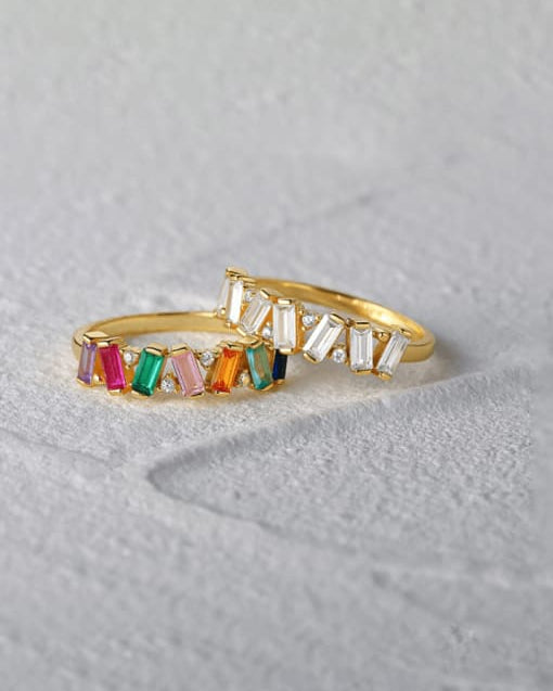 Geometric Dainty Band Ring-Rings-Krush Kandy, Women's Online Fashion Boutique Located in Phoenix, Arizona (Scottsdale Area)