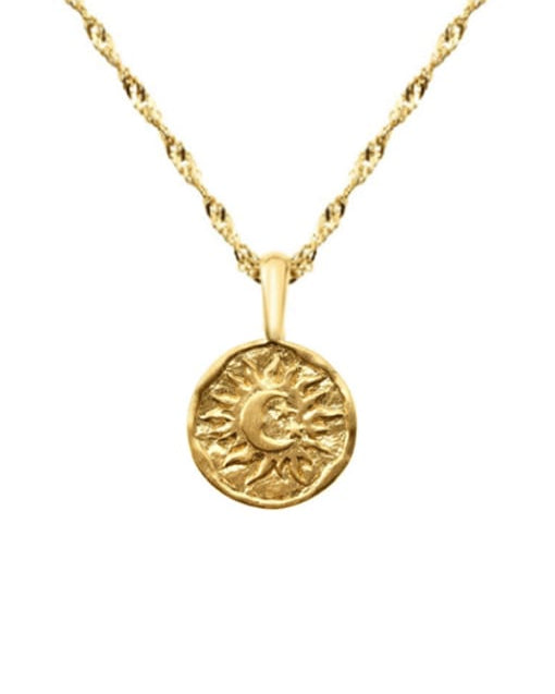 Sun & Moon Vintage Necklace-Necklaces-Krush Kandy, Women's Online Fashion Boutique Located in Phoenix, Arizona (Scottsdale Area)