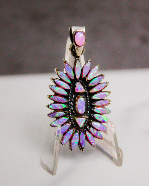 Aurora's Blossom Stone PENDANTS | Krush Exclusive-Charms & Pendants-Krush Kandy, Women's Online Fashion Boutique Located in Phoenix, Arizona (Scottsdale Area)