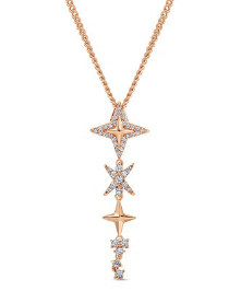 Triple Balthus Star Necklace-Lariat and Y Necklaces-Krush Kandy, Women's Online Fashion Boutique Located in Phoenix, Arizona (Scottsdale Area)