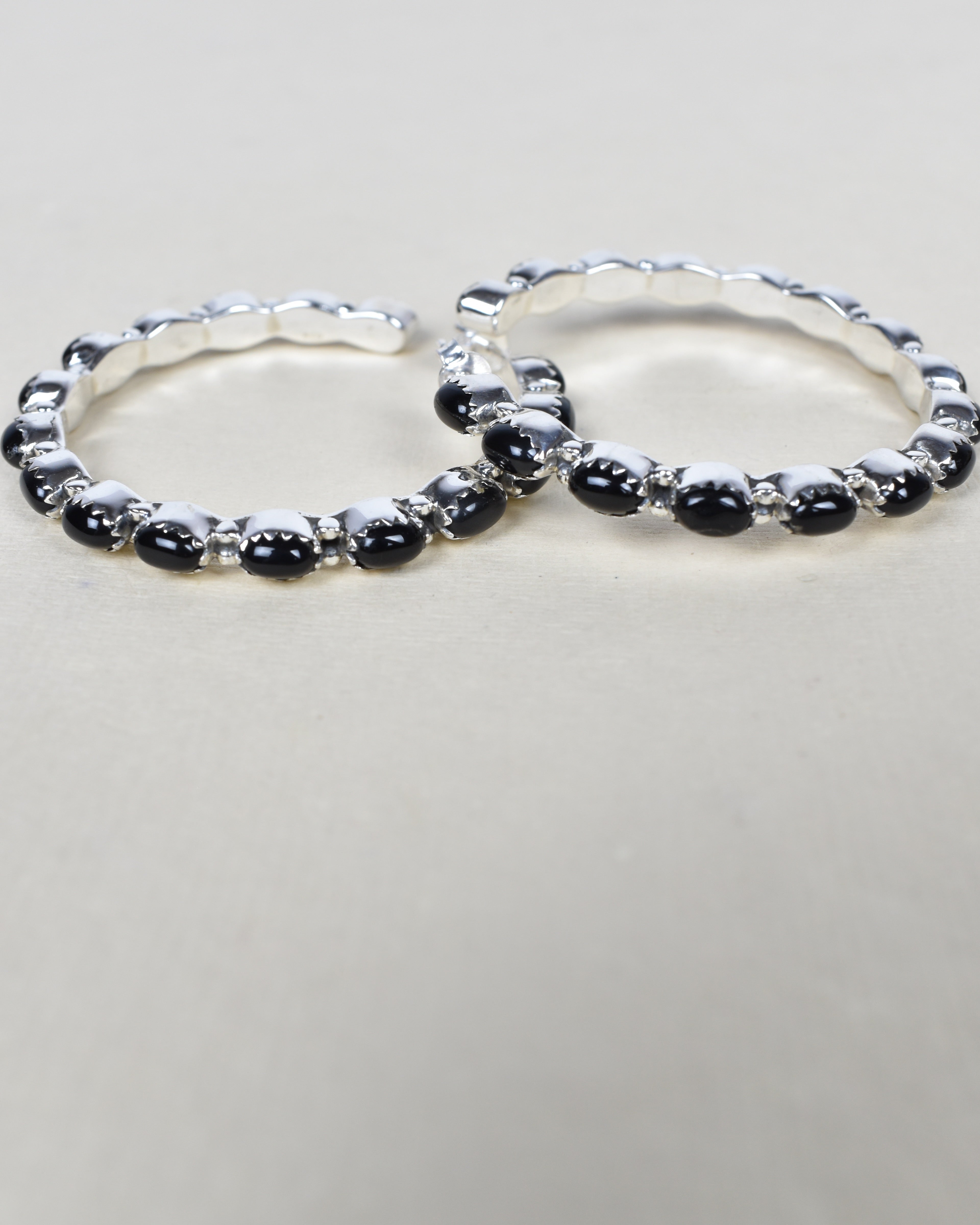 Tiffany Sterling Silver Hoop Earrings | PREORDER NOW OPEN-Hoop Earrings-Krush Kandy, Women's Online Fashion Boutique Located in Phoenix, Arizona (Scottsdale Area)