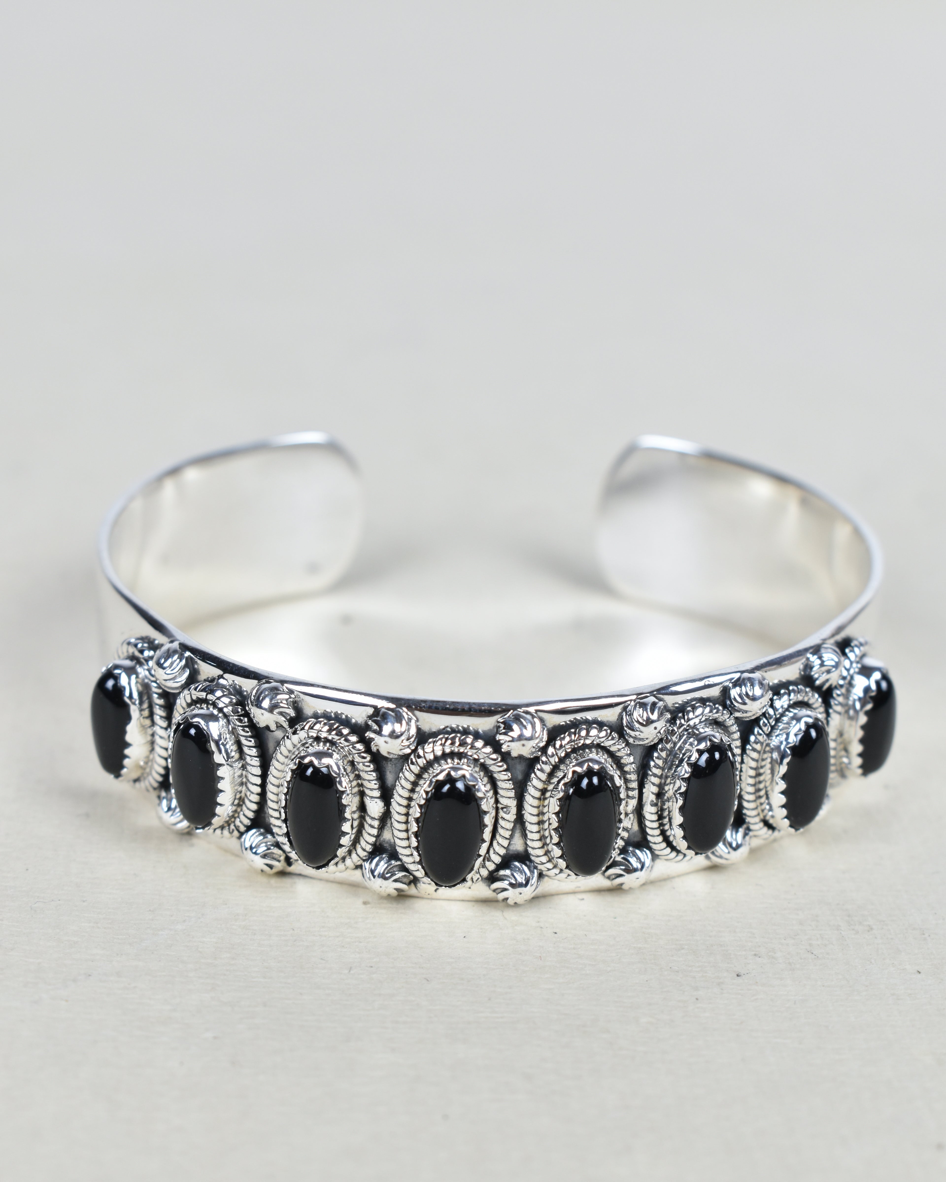 Octet Gem Sterling Silver Cuff-Cuffs-Krush Kandy, Women's Online Fashion Boutique Located in Phoenix, Arizona (Scottsdale Area)