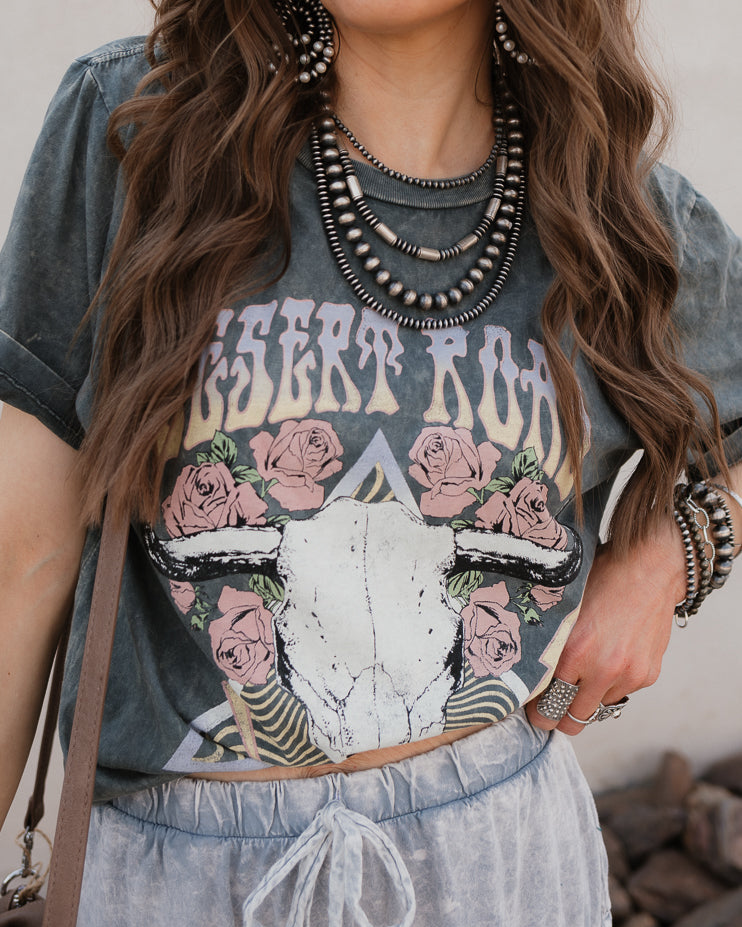 8mm Desert Pearl Necklaces-Necklaces-Krush Kandy, Women's Online Fashion Boutique Located in Phoenix, Arizona (Scottsdale Area)