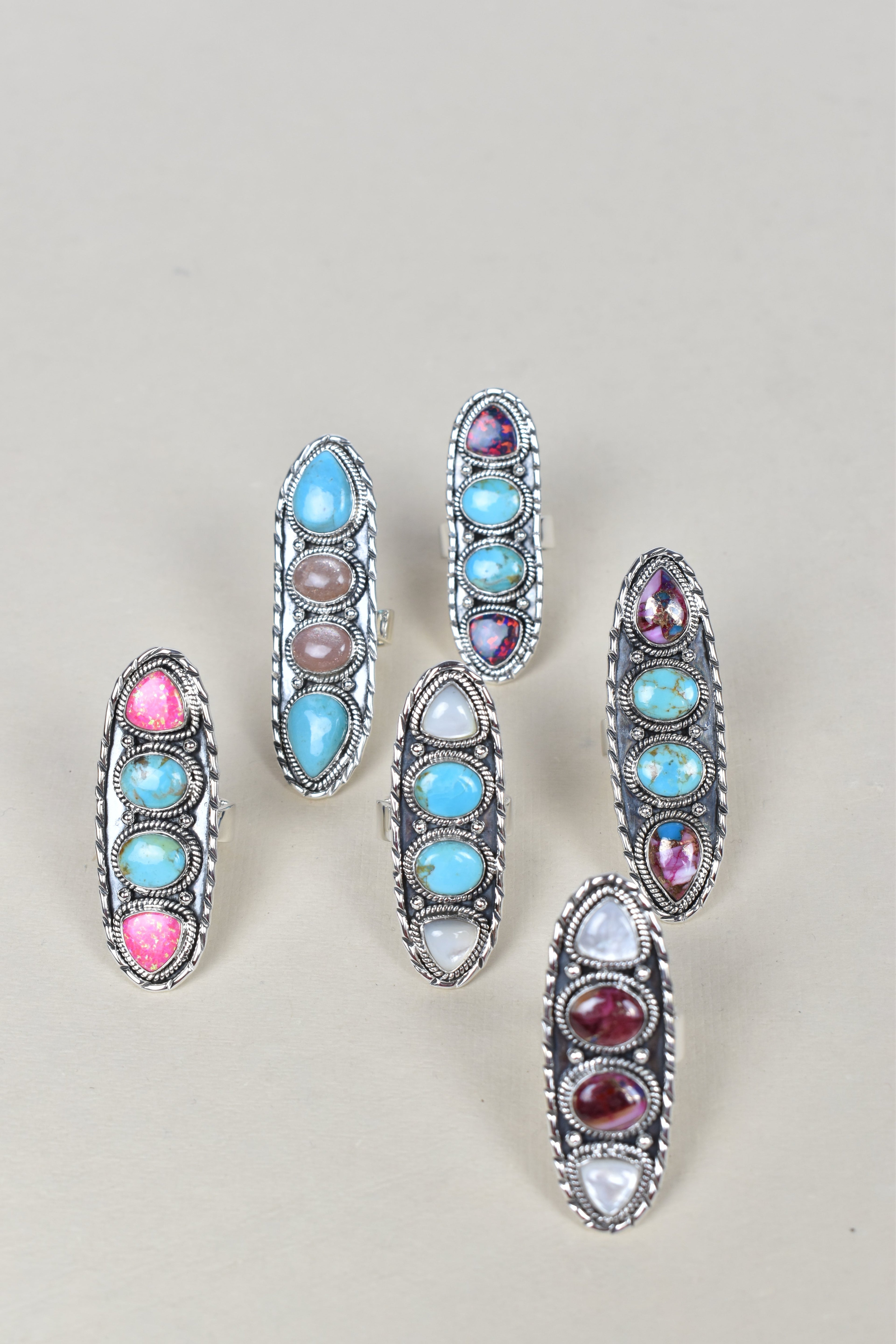 Auto Lumina Elongated Ring-Crawler Rings-Krush Kandy, Women's Online Fashion Boutique Located in Phoenix, Arizona (Scottsdale Area)