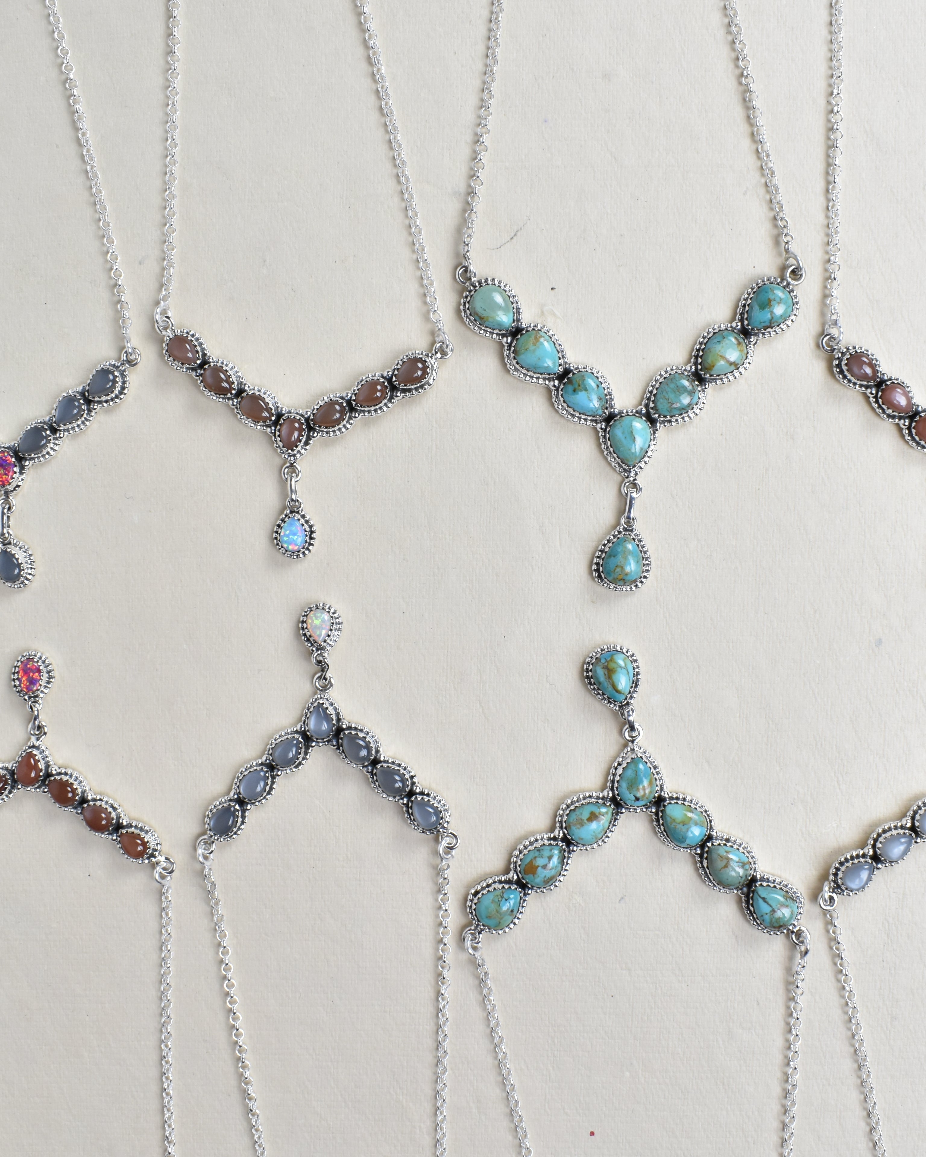 Y Knot Sterling Silver Necklace-Lariat and Y Necklaces-Krush Kandy, Women's Online Fashion Boutique Located in Phoenix, Arizona (Scottsdale Area)