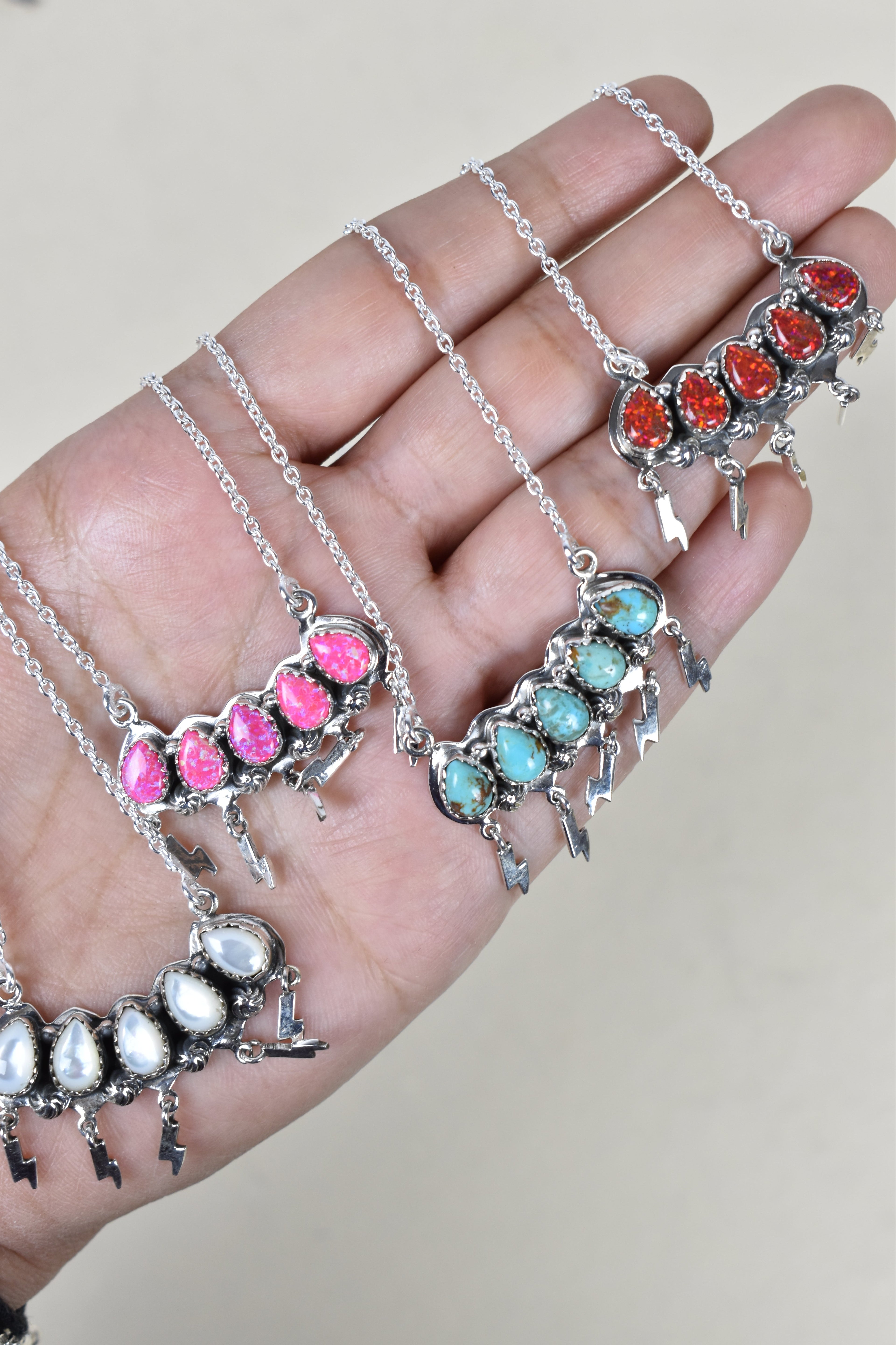 Electra Sterling Silver Necklace-Bar Necklaces-Krush Kandy, Women's Online Fashion Boutique Located in Phoenix, Arizona (Scottsdale Area)