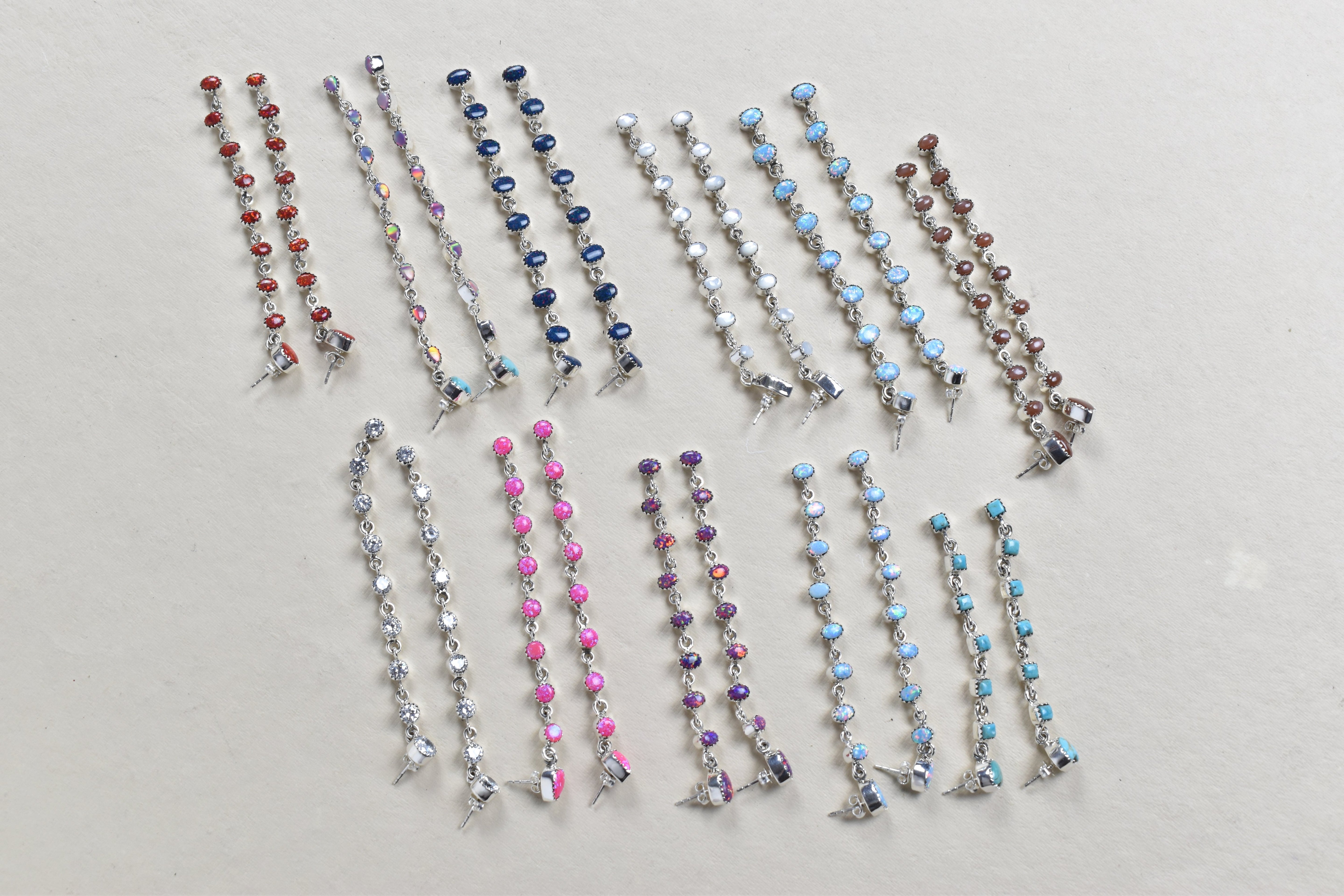 String Em Up Elegant Dangle Earrings MADE TO ORDER-Drop Earrings-Krush Kandy, Women's Online Fashion Boutique Located in Phoenix, Arizona (Scottsdale Area)