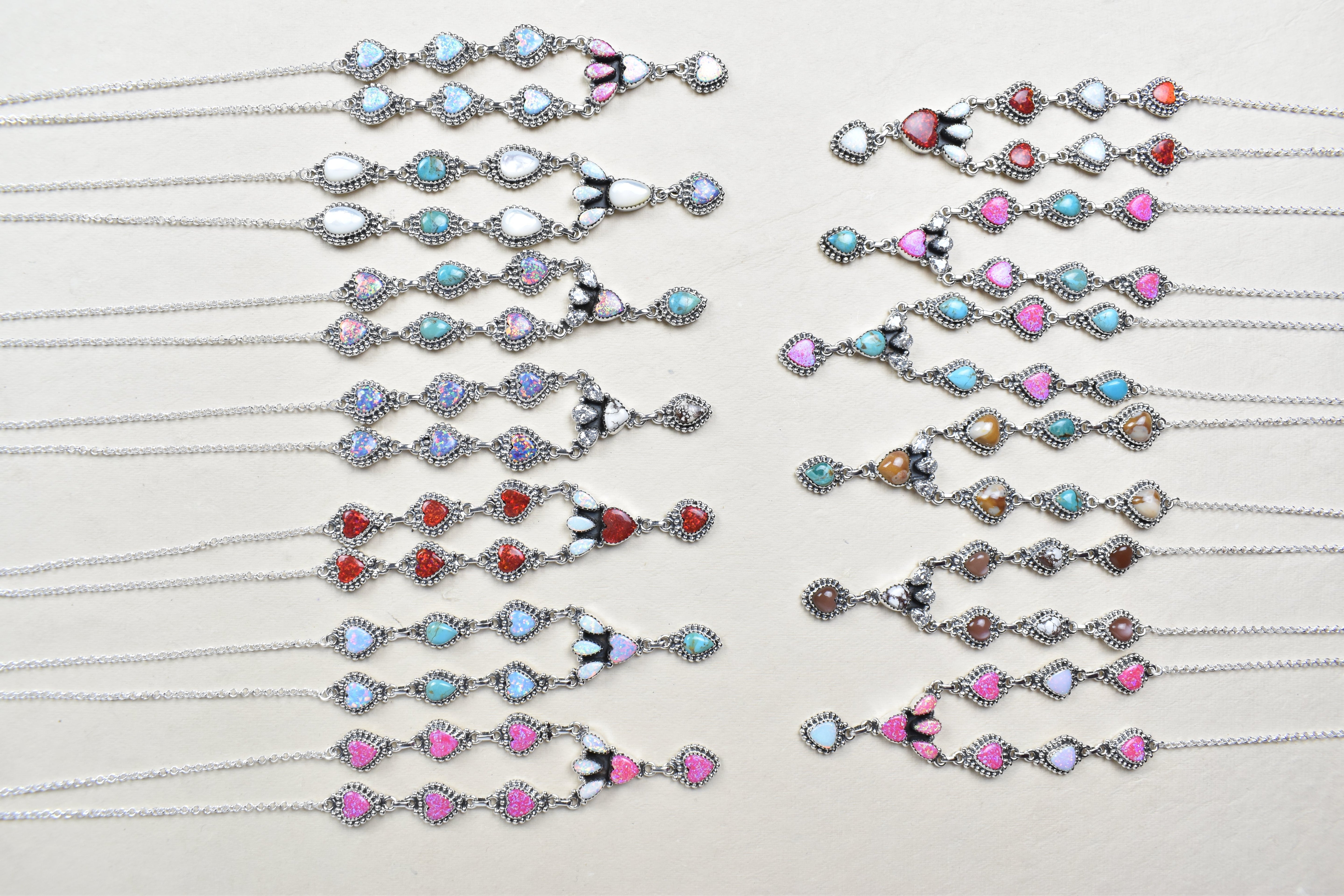 The Ethereal Elegance Sterling Silver Necklace-Lariat and Y Necklaces-Krush Kandy, Women's Online Fashion Boutique Located in Phoenix, Arizona (Scottsdale Area)