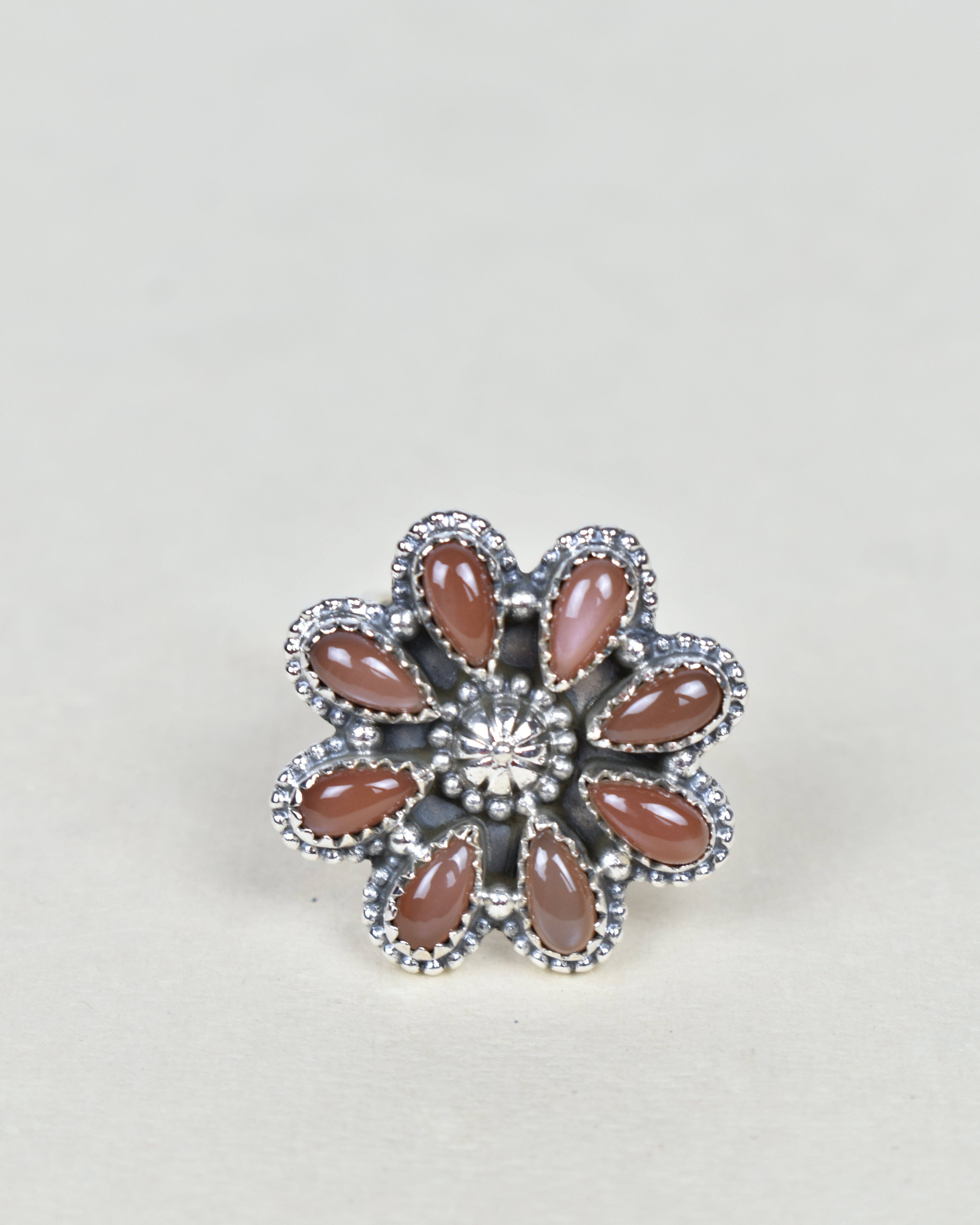 A Daisy A Day Keeps The Blues Away Ring-Cluster Rings-Krush Kandy, Women's Online Fashion Boutique Located in Phoenix, Arizona (Scottsdale Area)