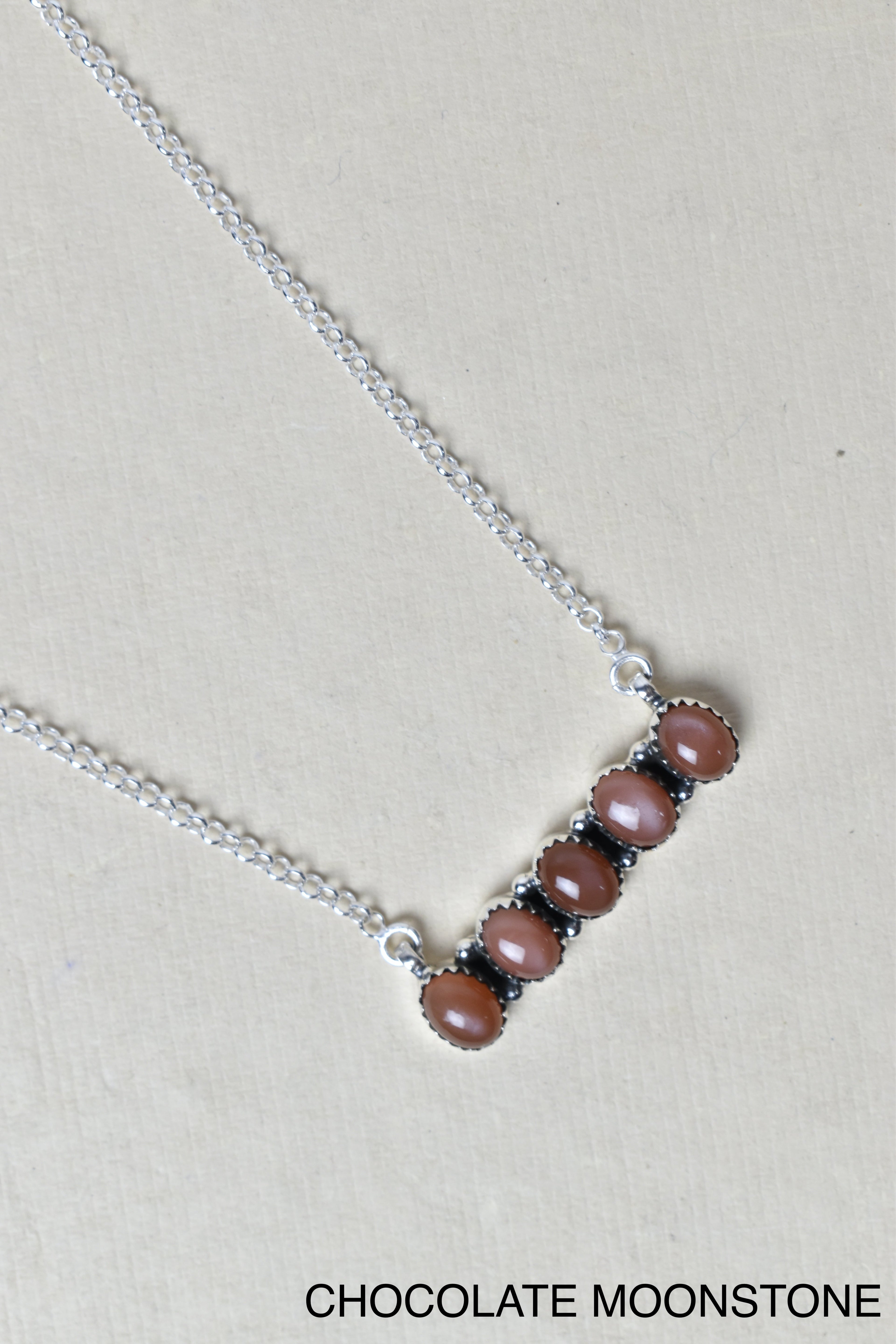 Quintabulous Sterling Silver Necklace-Bar Necklaces-Krush Kandy, Women's Online Fashion Boutique Located in Phoenix, Arizona (Scottsdale Area)