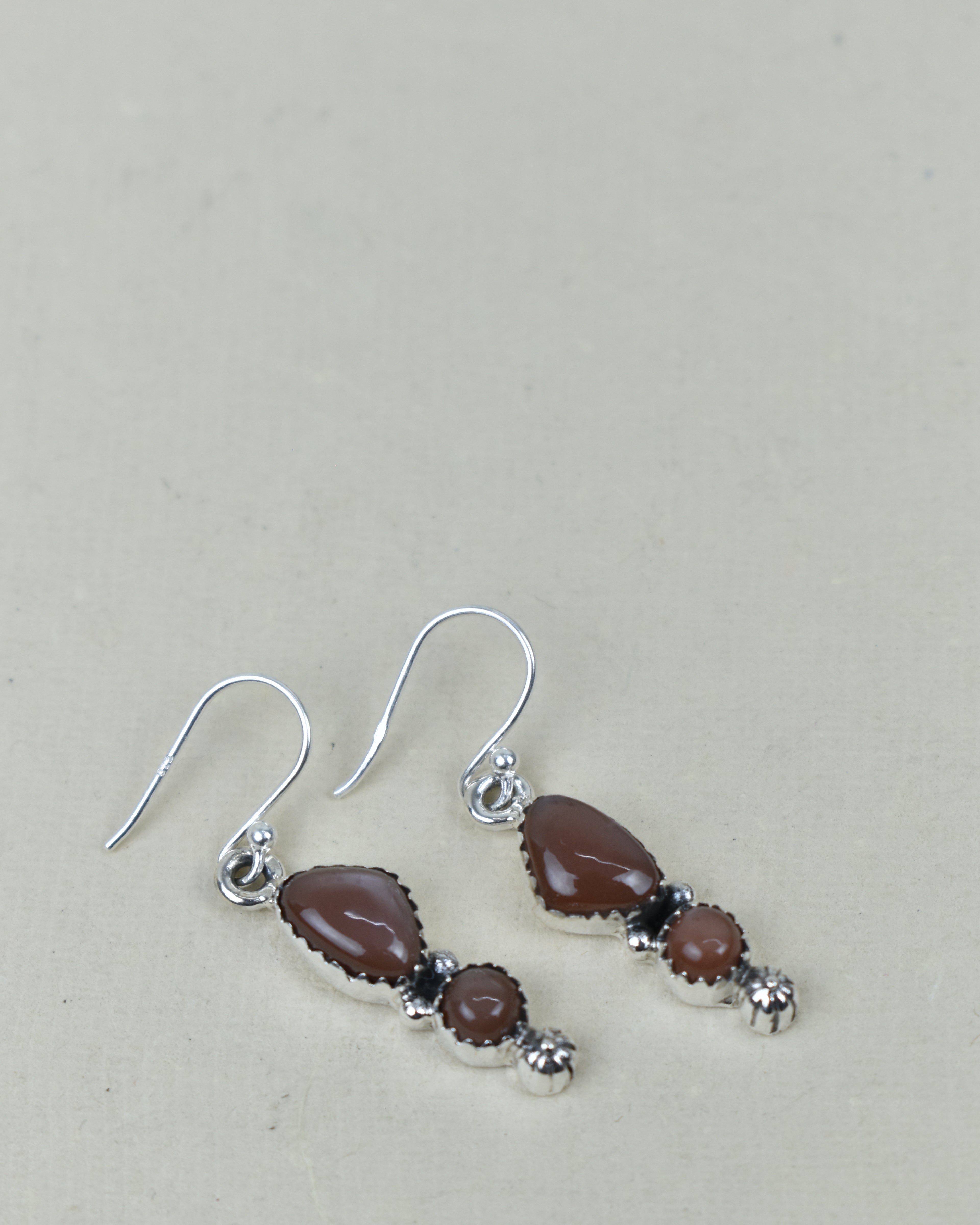 Anti Up Sterling Silver Earrings-Drop Earrings-Krush Kandy, Women's Online Fashion Boutique Located in Phoenix, Arizona (Scottsdale Area)