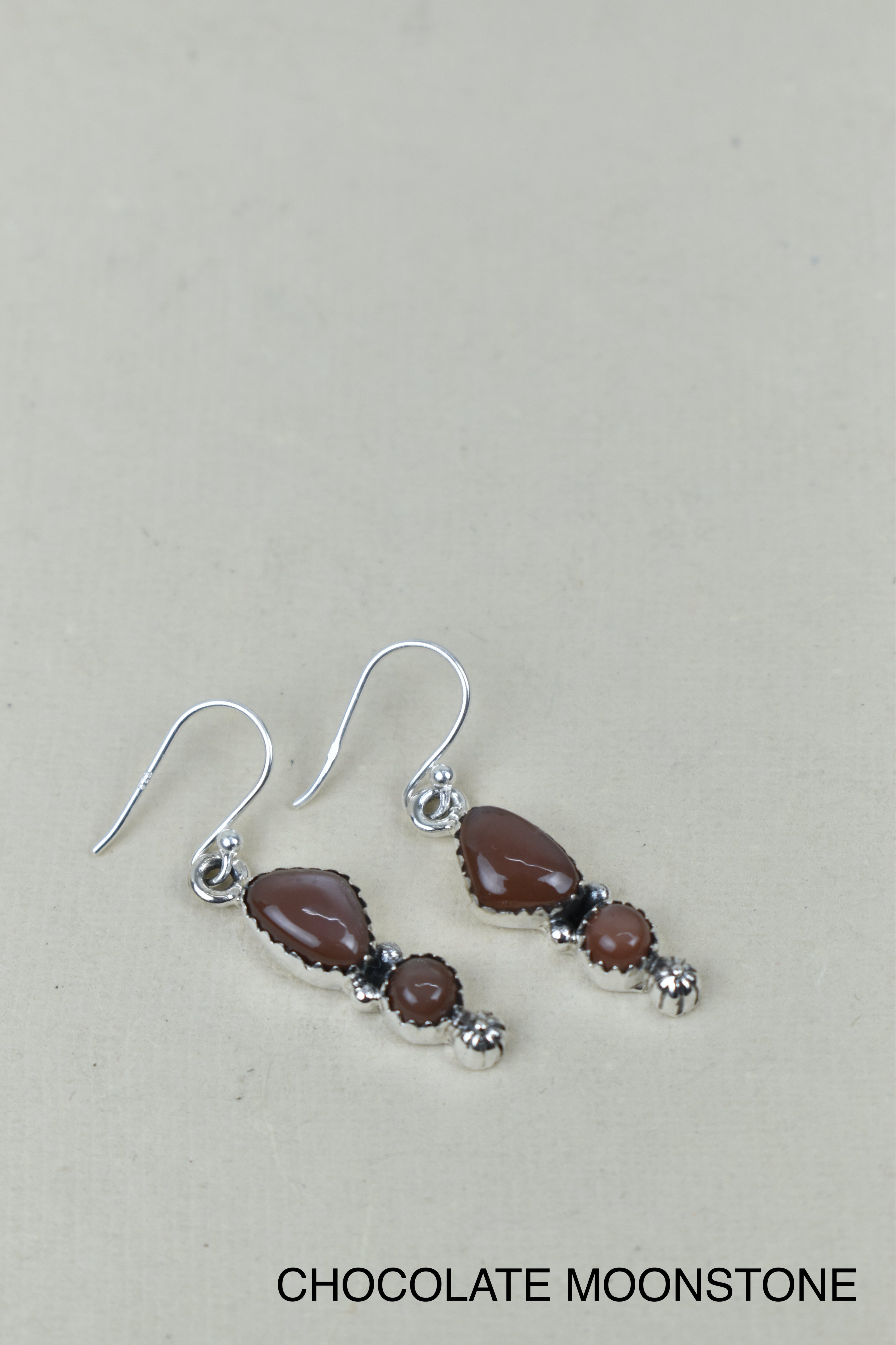 Anti Up Sterling Silver Earrings-Drop Earrings-Krush Kandy, Women's Online Fashion Boutique Located in Phoenix, Arizona (Scottsdale Area)